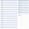 Task schedule template