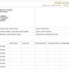 Employee Schedule Template