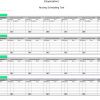 Staff Schedule Template