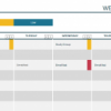 Weekly College Schedule Template