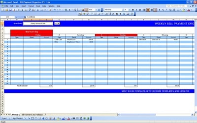 Disbursement schedule template