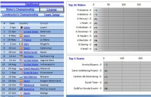 Sports Schedule Template