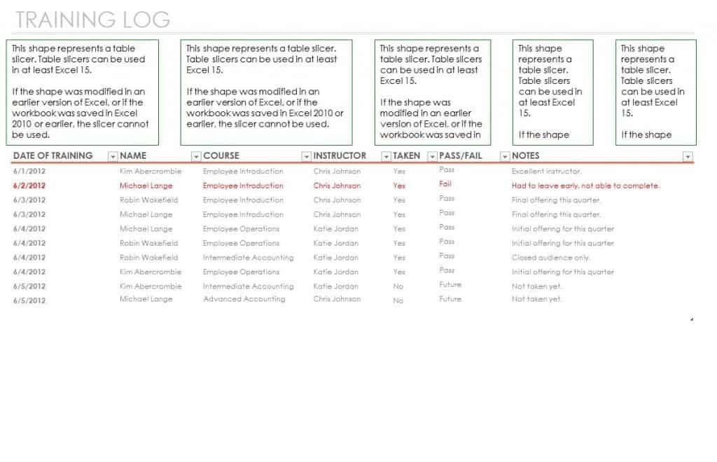 4+ Training Schedule Templates Word Excel