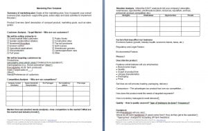 Marketing campaign schedule template